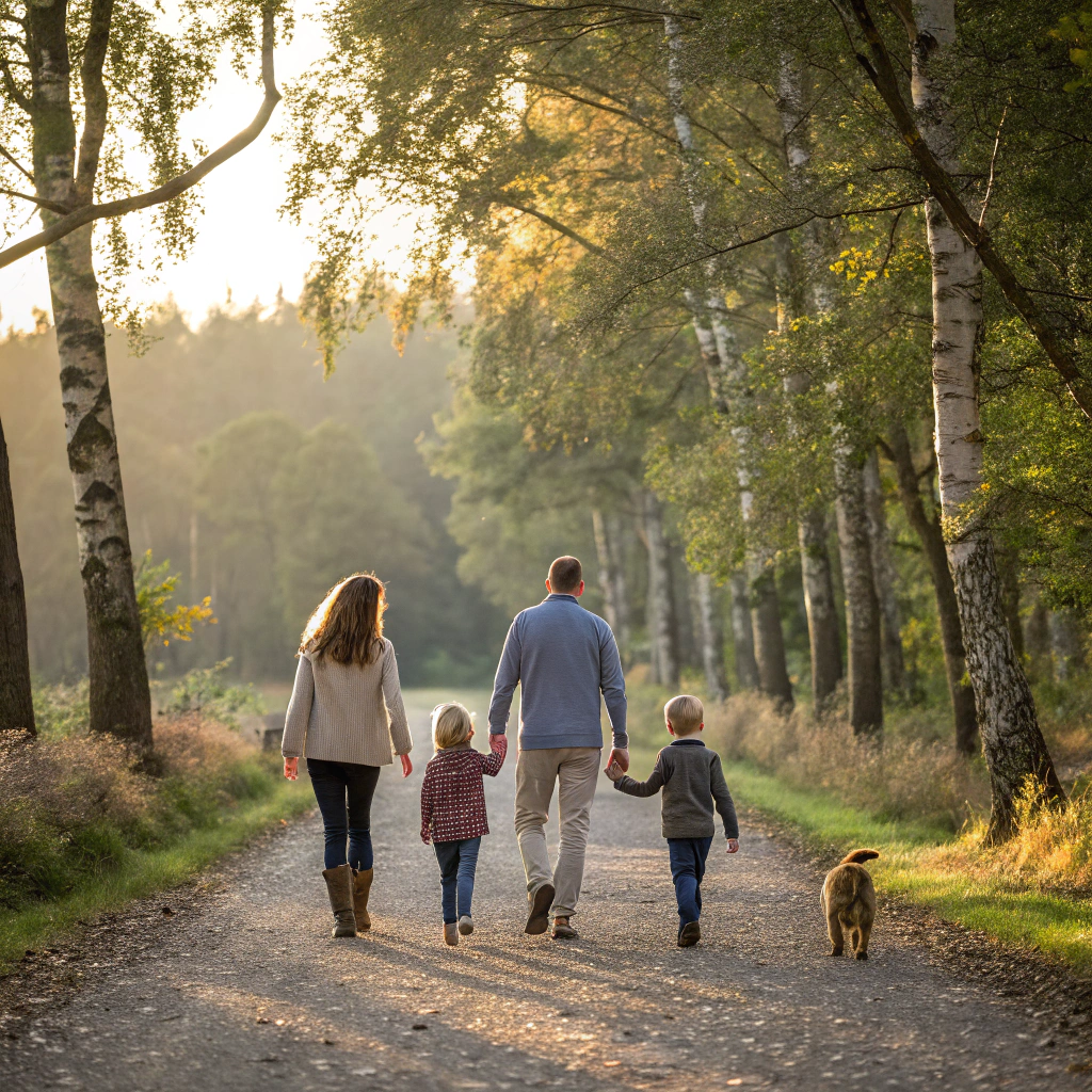 Willow Creek scenic walking trails