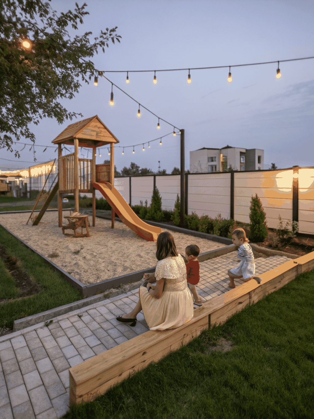 Clubhouse patio with comfortable seating